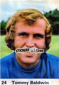 Sticker Tommy Baldwin - Top Teams 1971-1972
 - Marshall Cavendish
