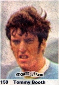 Sticker Tommy Booth - Top Teams 1971-1972
 n. 159 - Marshall Cavendish
