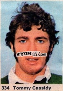Sticker Tommy Cassidy - Top Teams 1971-1972
 - Marshall Cavendish
