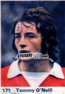 Sticker Tommy O'Neill - Top Teams 1971-1972
 - Marshall Cavendish
