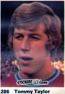 Sticker Tommy Taylor - Top Teams 1971-1972
 n. 286 - Marshall Cavendish
