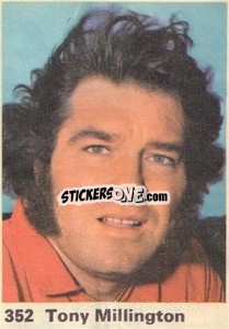 Sticker Tony Millington - Top Teams 1971-1972
 - Marshall Cavendish
