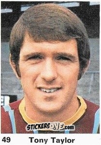 Sticker Tony Taylor - Top Teams 1971-1972
 n. 49 - Marshall Cavendish
