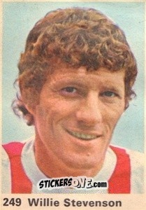 Cromo Willie Stevenson - Top Teams 1971-1972
 n. 249 - Marshall Cavendish
