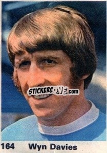 Sticker Wyn Davies - Top Teams 1971-1972
 - Marshall Cavendish
