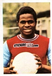 Sticker Ade Coker - The Wonderful World of Soccer Stars 1972-1973
 - FKS