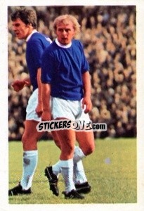 Sticker Alan Whittle - The Wonderful World of Soccer Stars 1972-1973
 n. 105 - FKS