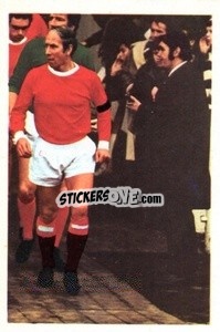 Sticker Bobby Charlton - The Wonderful World of Soccer Stars 1972-1973
 n. 184 - FKS