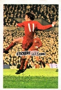 Cromo Brian Hall - The Wonderful World of Soccer Stars 1972-1973
 n. 155 - FKS