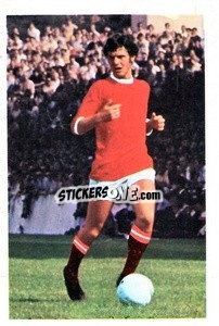 Sticker Brian Kidd - The Wonderful World of Soccer Stars 1972-1973
 n. 188 - FKS