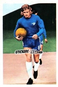 Sticker Chris Garland - The Wonderful World of Soccer Stars 1972-1973
 n. 35 - FKS