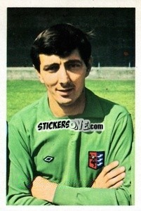 Sticker David Best - The Wonderful World of Soccer Stars 1972-1973
 n. 107 - FKS