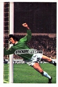 Sticker David Harvey - The Wonderful World of Soccer Stars 1972-1973
 n. 129 - FKS