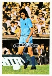 Sticker Dennis Mortimer - The Wonderful World of Soccer Stars 1972-1973
 n. 56 - FKS