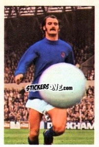 Sticker Frank Clarke - The Wonderful World of Soccer Stars 1972-1973
 n. 108 - FKS