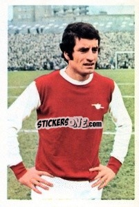Sticker Frank McLintock - The Wonderful World of Soccer Stars 1972-1973
 n. 7 - FKS
