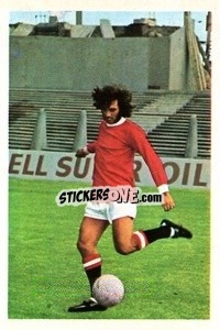 Sticker George Best - The Wonderful World of Soccer Stars 1972-1973
 n. 182 - FKS