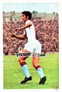 Sticker Gerry Queen - The Wonderful World of Soccer Stars 1972-1973
 - FKS
