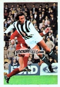 Sticker Jeff Astle - The Wonderful World of Soccer Stars 1972-1973
 n. 286 - FKS