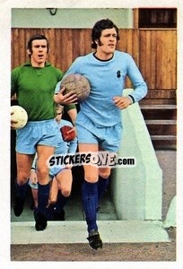 Cromo Jeff Blockley - The Wonderful World of Soccer Stars 1972-1973
 n. 47 - FKS