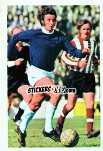 Sticker Jim Husband - The Wonderful World of Soccer Stars 1972-1973
 n. 94 - FKS