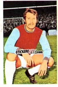 Sticker Peter Eustace - The Wonderful World of Soccer Stars 1972-1973
 n. 306 - FKS