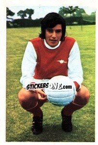 Sticker Peter Marinello - The Wonderful World of Soccer Stars 1972-1973
 n. 9 - FKS