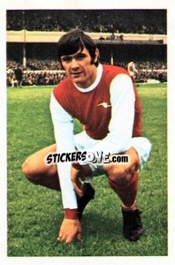 Cromo Peter Simpson - The Wonderful World of Soccer Stars 1972-1973
 n. 13 - FKS