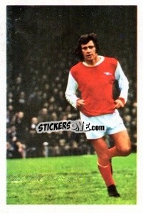 Sticker Peter Storey - The Wonderful World of Soccer Stars 1972-1973
 n. 14 - FKS