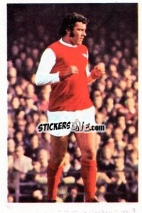 Sticker Ray Kennedy - The Wonderful World of Soccer Stars 1972-1973
 n. 6 - FKS