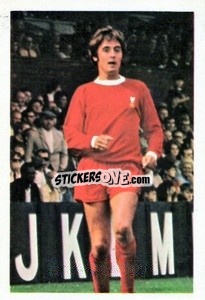 Sticker Roy Evans - The Wonderful World of Soccer Stars 1972-1973
 n. 154 - FKS