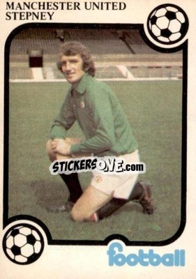 Sticker Alex Stepney - Football Now 1975-1976
 n. 131 - Monty Gum