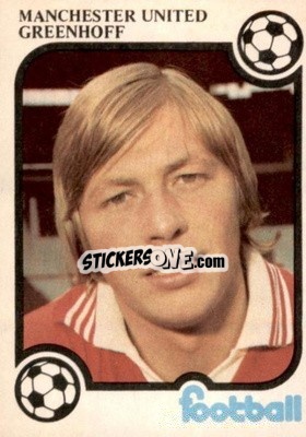 Sticker Jimmy Greenhoff - Football Now 1975-1976
 - Monty Gum