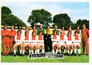 Sticker Ajax - Soccer Stars 1975-1976
 n. 344 - FKS