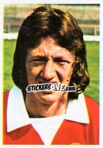 Sticker Arnold Sidebottom - Soccer Stars 1975-1976
 - FKS