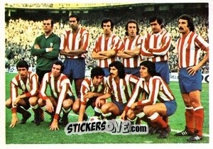 Sticker Atletico Madrid - Soccer Stars 1975-1976
 n. 357 - FKS