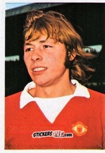 Cromo Brian Greenhoff - Soccer Stars 1975-1976
 n. 172 - FKS