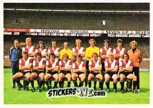 Sticker Feyenoord - Soccer Stars 1975-1976
 n. 345 - FKS