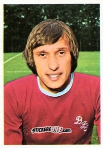 Sticker Frank Casper - Soccer Stars 1975-1976
 n. 44 - FKS