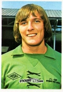 Sticker Gary Pierce - Soccer Stars 1975-1976
 n. 306 - FKS