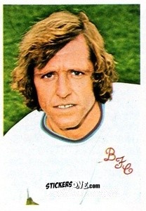 Sticker Keith Newton - Soccer Stars 1975-1976
 n. 51 - FKS