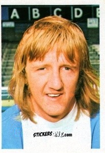 Sticker Kenny Burns - Soccer Stars 1975-1976
 n. 29 - FKS