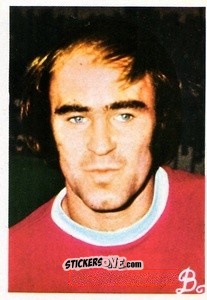 Cromo Peter Noble - Soccer Stars 1975-1976
 n. 52 - FKS