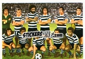 Sticker Sporting Lisbon - Soccer Stars 1975-1976
 - FKS