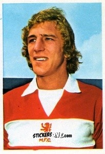 Sticker Stuart Boam - Soccer Stars 1975-1976
 n. 184 - FKS