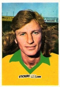 Sticker Tony Powell - Soccer Stars 1975-1976
 n. 220 - FKS