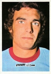 Sticker Trevor Brooking - Soccer Stars 1975-1976
 n. 282 - FKS