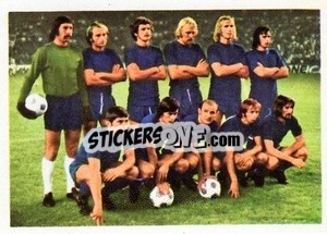 Sticker Ujpest Dozsa - Soccer Stars 1975-1976
 - FKS