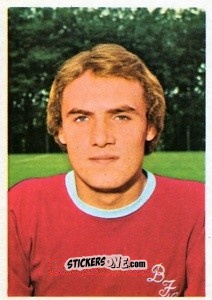 Sticker William Rodaway - Soccer Stars 1975-1976
 n. 53 - FKS