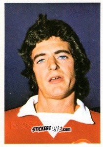 Sticker Willie Morgan - Soccer Stars 1975-1976
 n. 179 - FKS